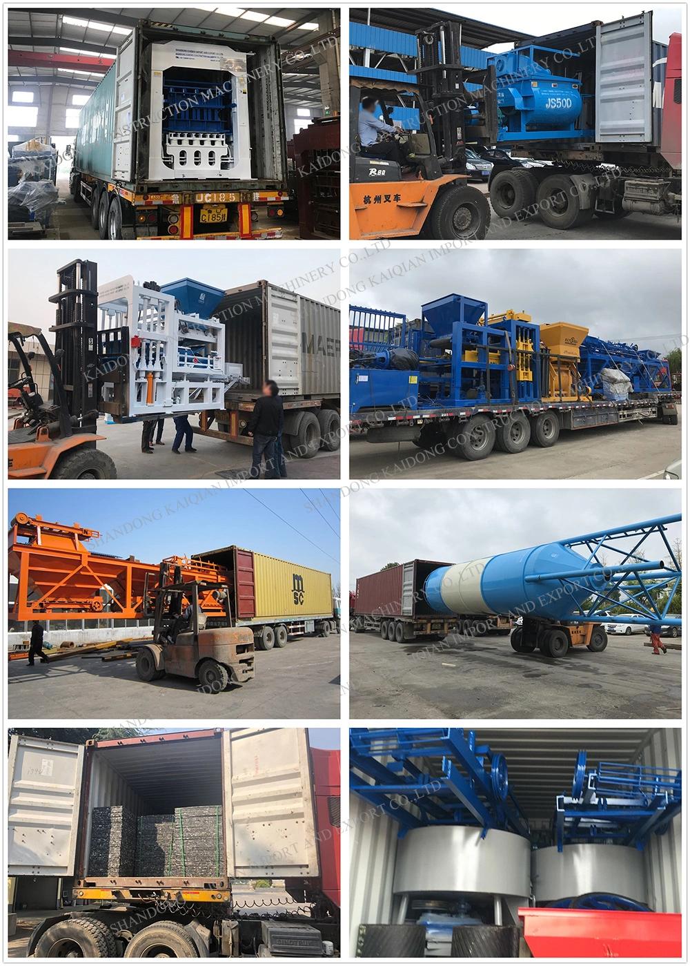 Germany Manufacturers Fully Automatic Mobile Multilayer Concrete Block Making Machine