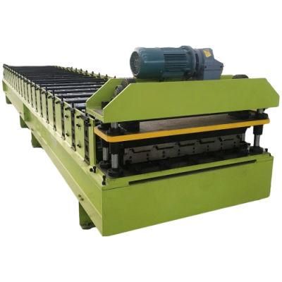 Senior Mechanical Steel Tile Type and Color Stone Coated Roof Tile Roll Forming Machine