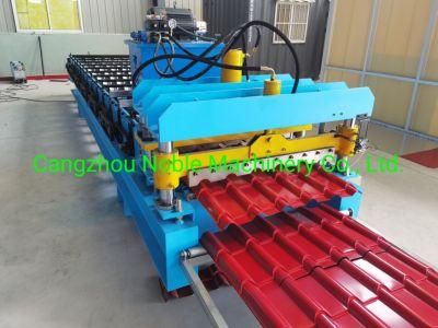 Supplier Bamboo Glazed Trapezoidal Tile Sheet Roof Wall Panel Roll Forming Machine