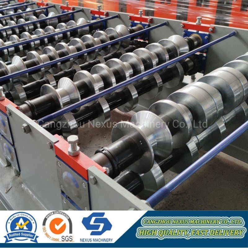 Double Layer Wall Corrugated Roofing Metal Sheet Machine Roof Tile Making Machinery Price