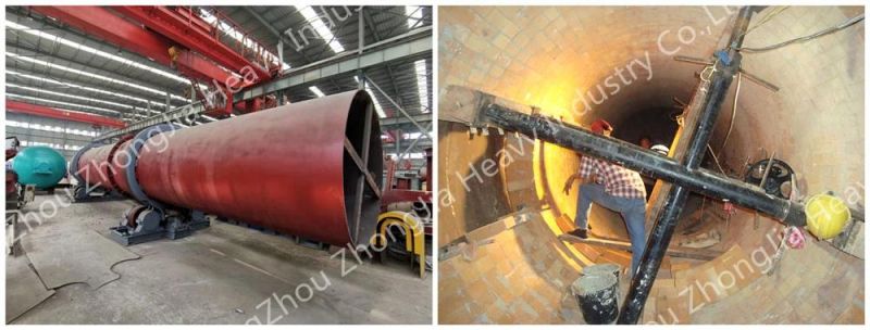Cement Lime Plant Calcined Machinery Equipment Horizontal Lime Rotary Kiln