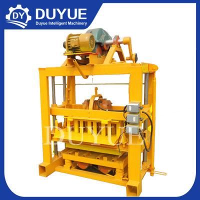 Qt4-40 Compressed and Vibration Force Very High Hollow Block Making Machine
