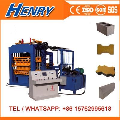 Qt4-15 Full Automatic Brick High Pressure Making Machine/Clay Block Machinery for Sale to India