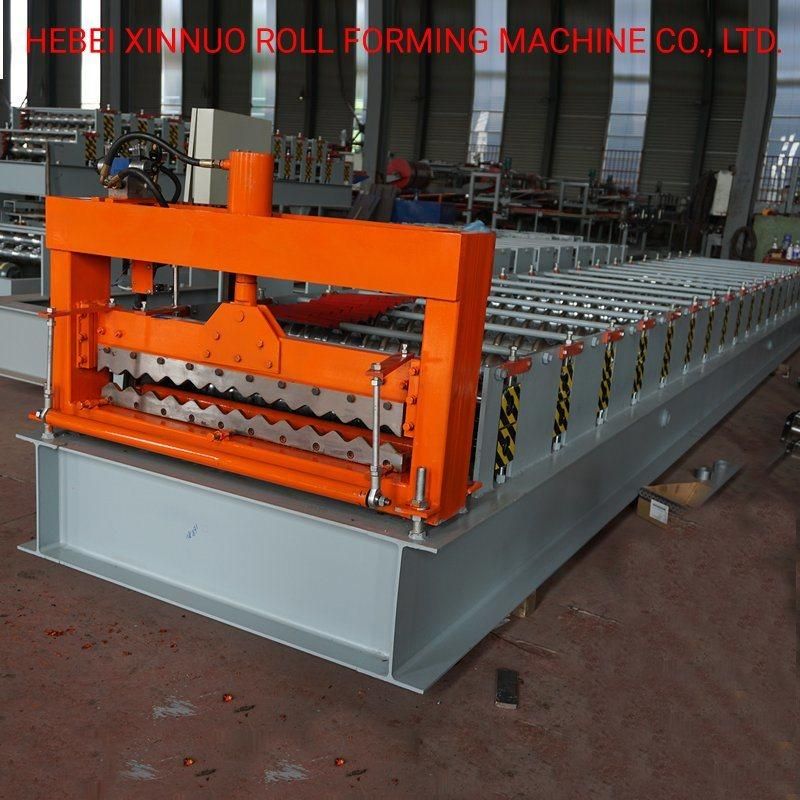 Corrugated Roof Sheet Cold Roll Forming Machine Tile Forming Machine for Metal Sheets