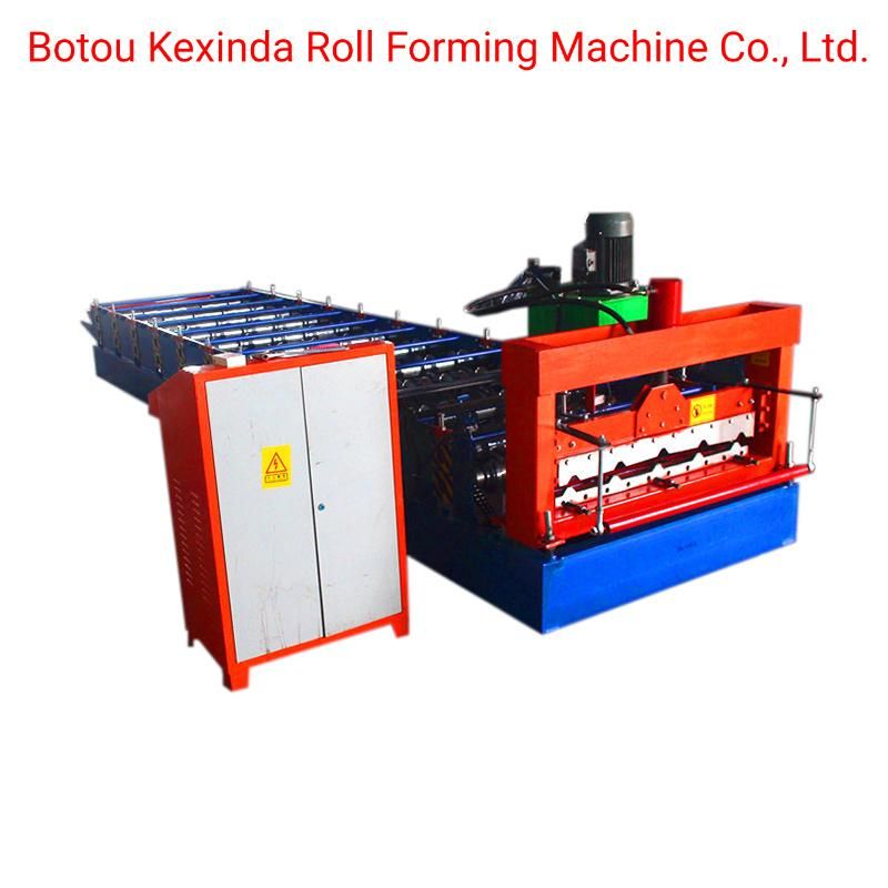 Kexinda 840 Galvanized Roofing Steel Roll Forming Machine