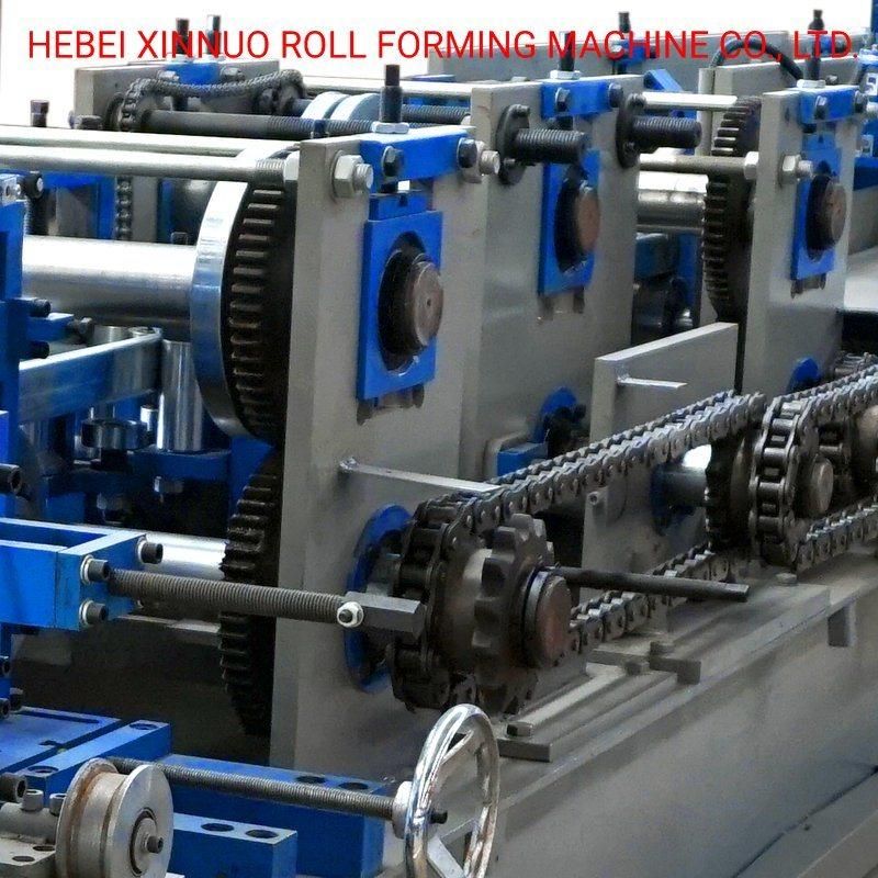 Automatic Changed PLC Control System Roller Form Machine CZ Purlin Roll Forming Machine