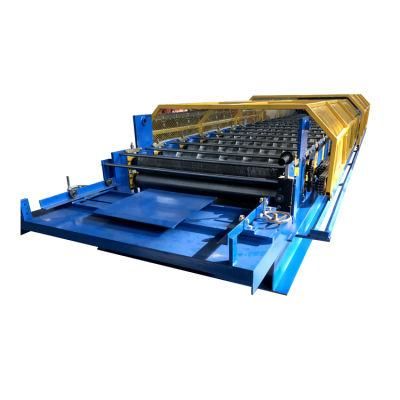 The Press Step Glaed Tile Roof Panel for Tourist Arch Architecture Roll Forming Machine