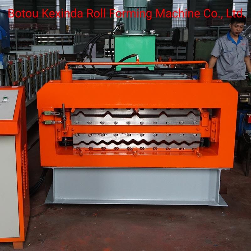 Double Deck Layer Metal Roof Panel Cold Roll Forming Machine