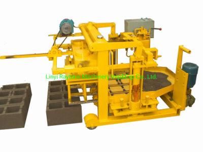 Qt40-3A Simple Manual Brick Making Machines Concrete Block Making Machine