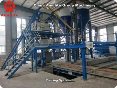 Full Automatic Precast Concrete Lightweight Wall Panel Making Machine / EPS Sandwich Panel Line