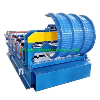 Metal Arch Roofing Sheet Crimping Panel Making Machine Roof Panel Curved Machine