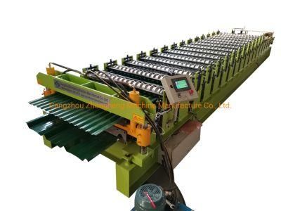 V5 and Corrugated Sheet Double Layer Metal Roof Making Machine