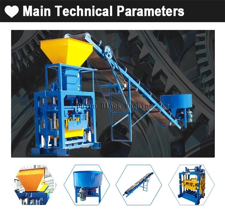 Qt 40-1 Manual Construction Machinery Block Machine in India