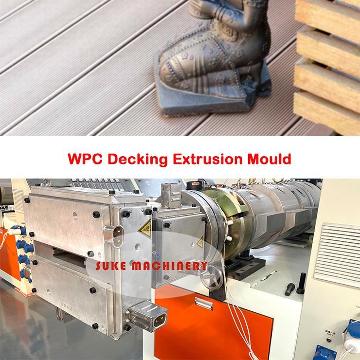 Competitve Price WPC Decking Machine Manufacturer Wood Plastic Composite Deck Board Making Machine WPC Flooring Plant Extruder