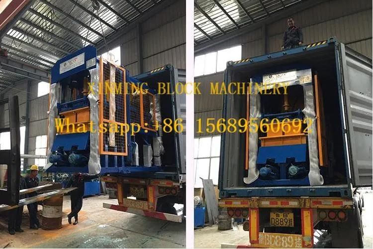 Qt 8-15 Block Machine Colored Paving Block Making Machine Curb Stone Making Machine Air Brick Making Machine Solid Interlocking Brick Making Machine