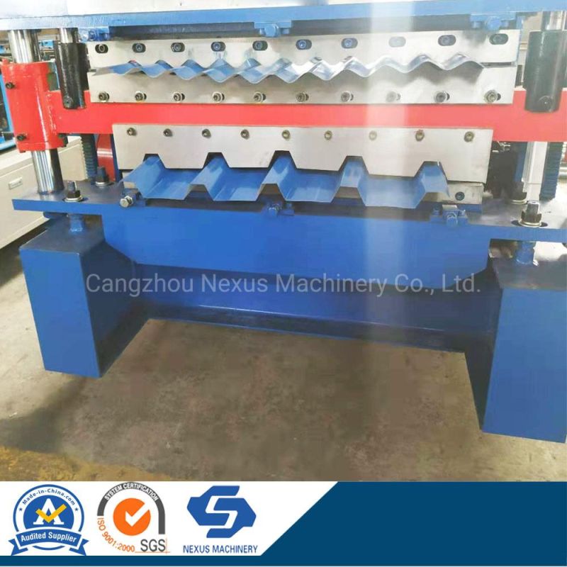 Ibr 686 Roofing Sheets Making Machine Ibr Profile Galvalume Roof Panel Roll Forming Machine