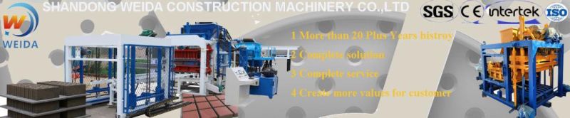 Ghana Automatic Qtj4-25 Solid Concrete Fly Ash Stone Paving Cement Block Making Machine