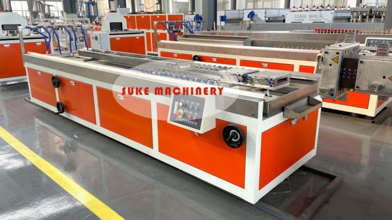 WPC Decking Flooring Deck Board Plank Extrusion Production Line Manufacturing Extruder Machine Supplier