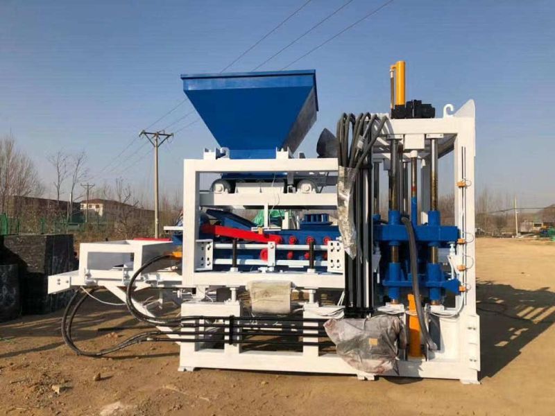 Qt4-15s Hollow Fully Automatic Hydraulic Concrete Block Making Machine Making Brick Philippines