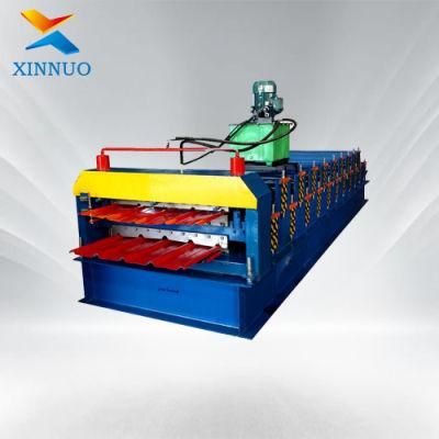 Xinnuo 840+900 Double Layer Roofing Sheet Roll Forming Machine