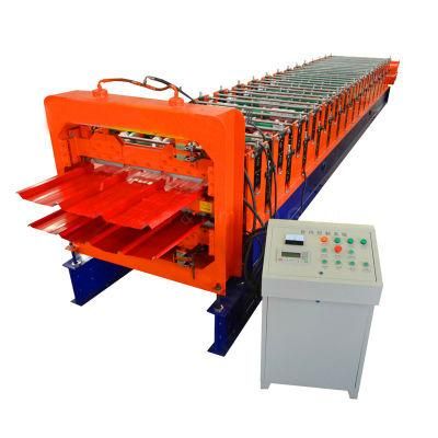 Roof Trapezoidal Profile Steel Roofing Sheet Roll Forming Machine