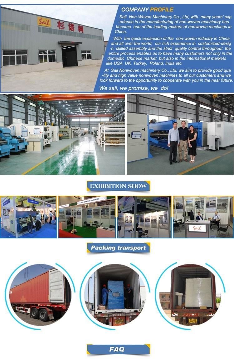Polyester Padding Production Line Thermal Bonding Nonwoven Machine Vertical Lapper Production Line for Wadding Padding Products for Thermal Insulation Material