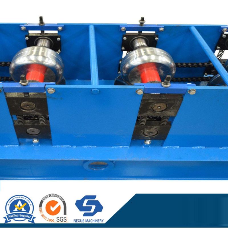 Ce SGS ISO Certified 310 Colored Coated Metal Steel Profile Galvanized Sheet Roof Tile Ridge Cap Roll Forming Machine
