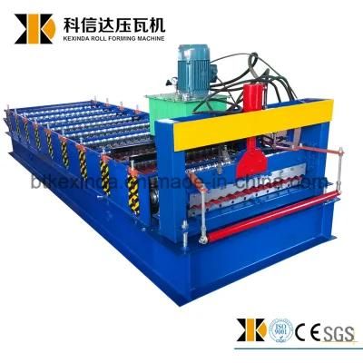 Kexinda 850 Corrugated Roof Roll Forming Machinery Lifetime Repair Guarantee