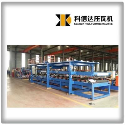 High Quality EPS and Rock Wool Sandwich Panel Construction Machine