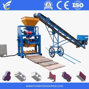 Semi Automatic Concrete Solid Brick Hollow Block Making Machine in Kazakhstan