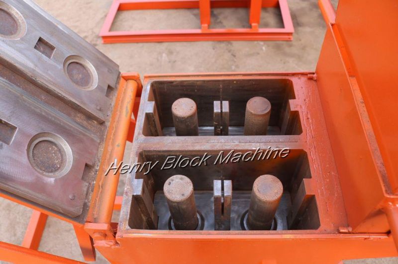 German Manual Clay Soil Interlocking Block Brick Machine