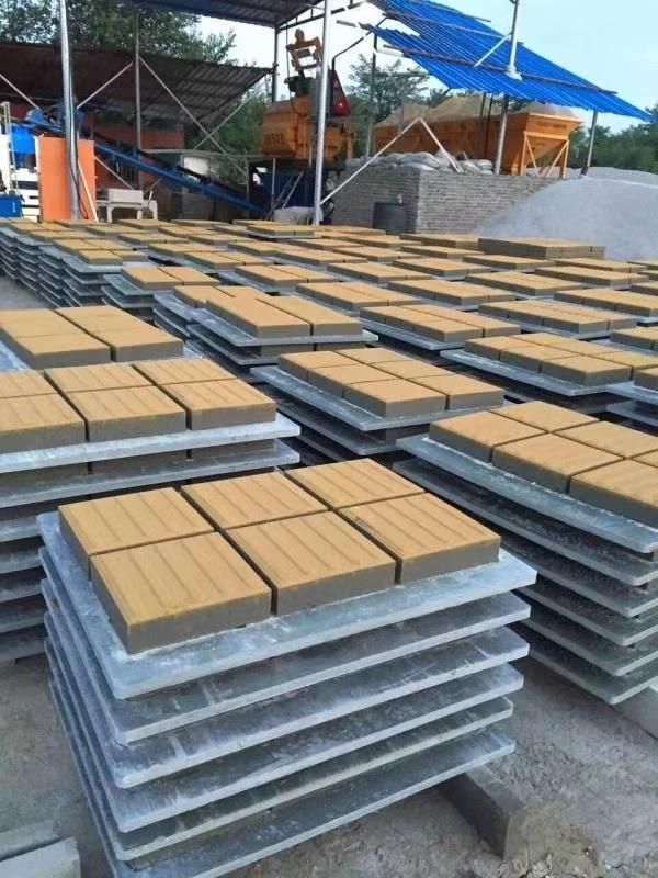 Qt4-15 Cement Block Brick Automatic Moulding Plant Production Line