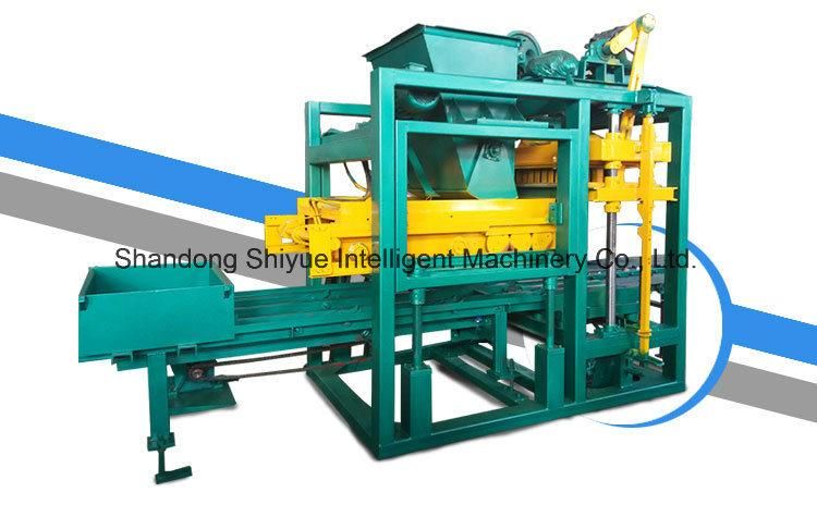 Qtj4-25 Interlocking Brick Making Machine