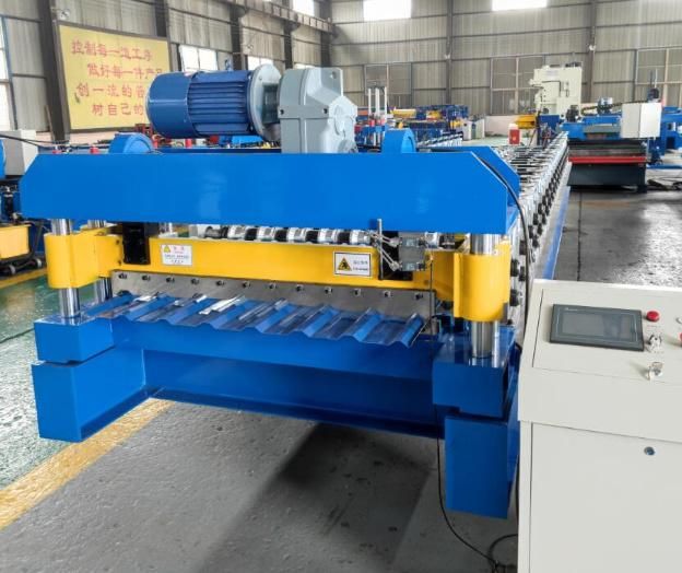 Selling Galvanized Ibr Roof Sheet Box Profile Make Roll Forming Machine