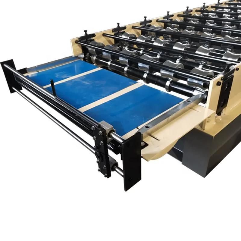 Hot Selling Trapezoidal Roofing Corrugated Sheet Double Layer Roll Forming Machine