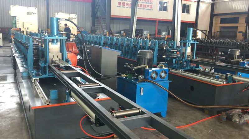 2022 Hot Sales Storage System Supermarket Shelf Making Machinery Rack System Forming Machine