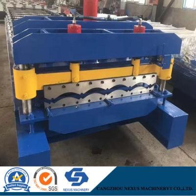 Export Standard Steel Sheet Roof Tile Making Machine Wall Panel Roll Forming Machine