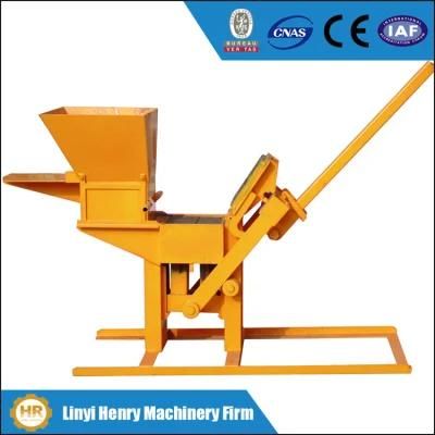 Hr1-30 Manual Soil Interlocking Brick Machine Brick Making Machinery