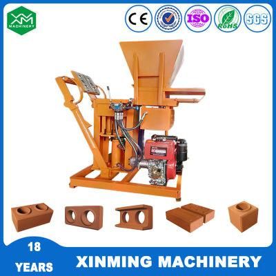 Wide Used Xm2-25 Clay Block Brick Making Machine for Brick Production Line