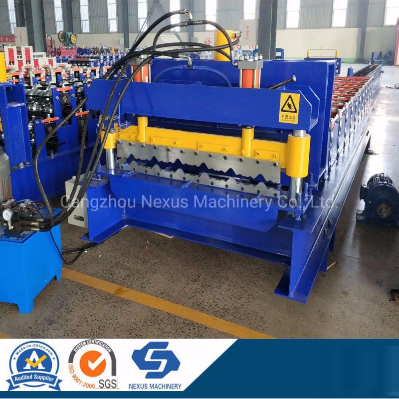 Steel Versatile Roll Forming Machine Tilespan Roof Sheeting Making Machinery