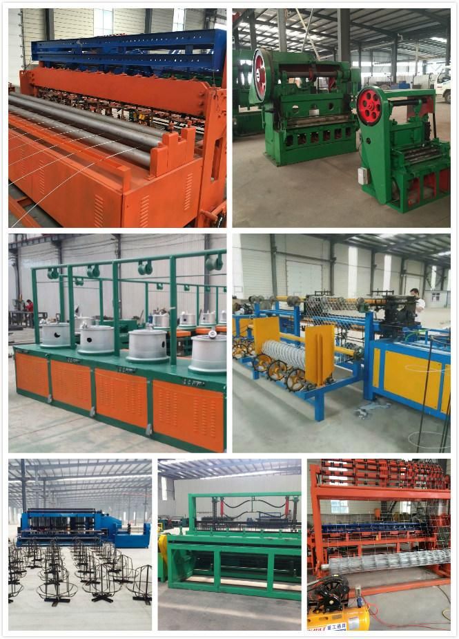 Square Mesh Wire Loom Machine