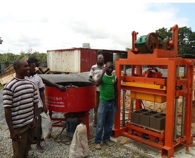 Qtj4-40 Small Scale Industries Concrete Block Making Machine Price