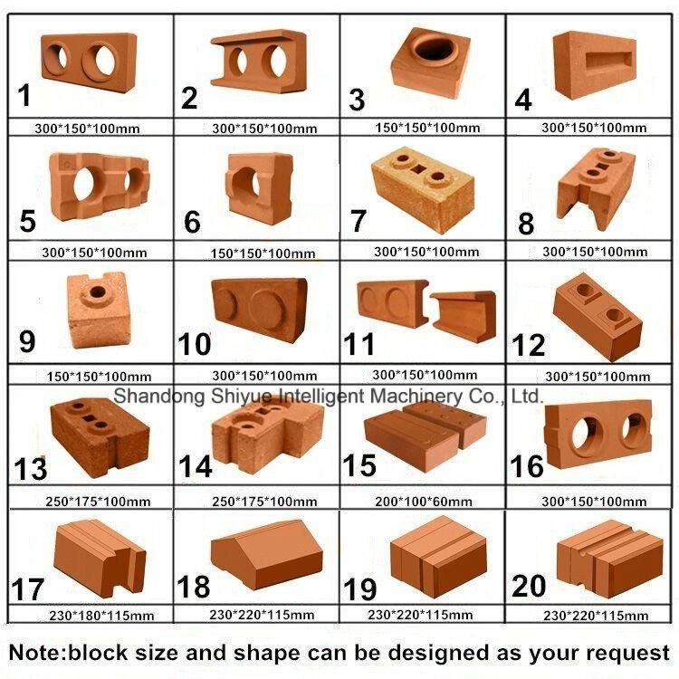 Ly4-10 High Productivity Hydraulic Clay Soil Interlocking Block Making Machine