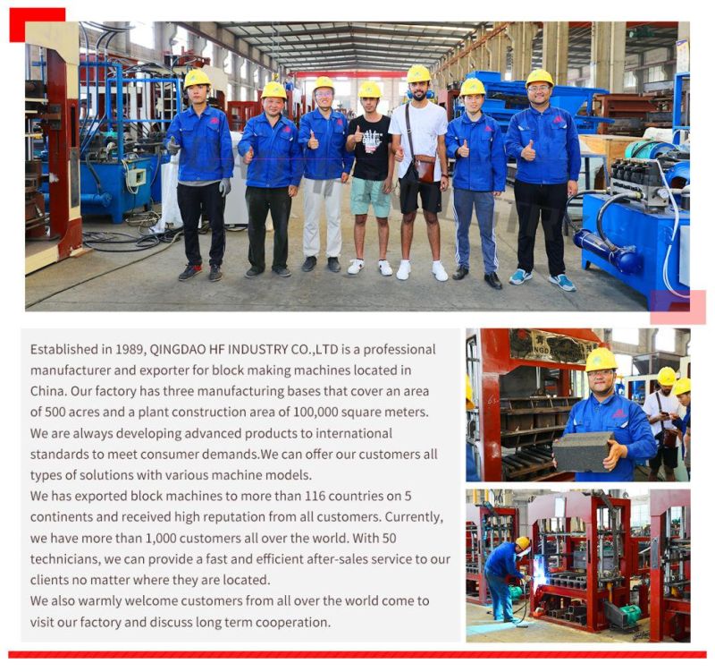 Machines for Bricks Making Cement Brick Machine Qt4-15 Interlock Block Machine