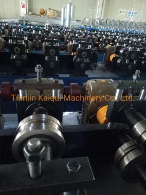 Automatic Purlin Roll Forming Machine with PLC Control System Roller Form Machine