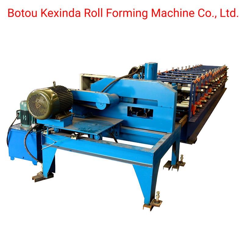 C Z Purlin Roll Forming Machine Flying Saw Cutting Steel Roofing