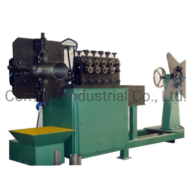 Round or Polygonal Interlock Stripwound Hose Forming Machine for Inner Exhaust Pipes^