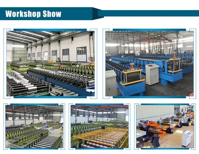 CNC Producing Scaffold Making Machinery Line Scaffolding Walk Board Steel Floor Deck Roll Forming Machine