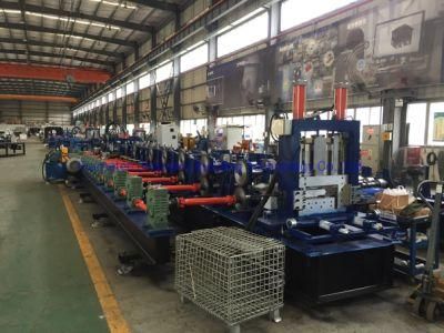 Factory Price Customized Cold Steel CZ Purlin Roll Forming Machine Full Automatic Steel Frame Forming Machine