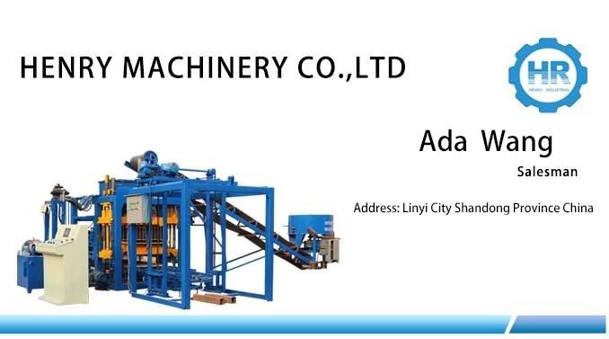 Qtj4-40 Concrete Block Hollow Block Making Machine Low Investment